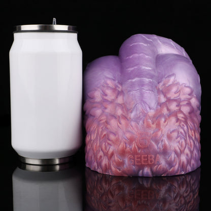 Bestien Masturbator Violett – Tentakel-Kanal & Kristallstab | Platin-Silikon