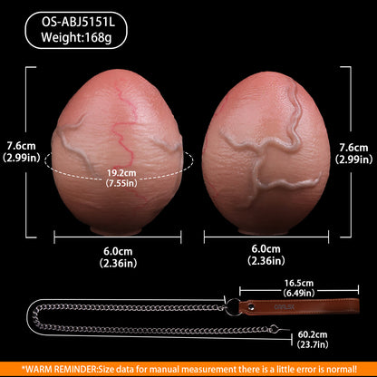 Butt Plug kaufen – Realistische Hautoptik mit Venenstruktur & Edelstahlkette für individuelle Erlebnisse