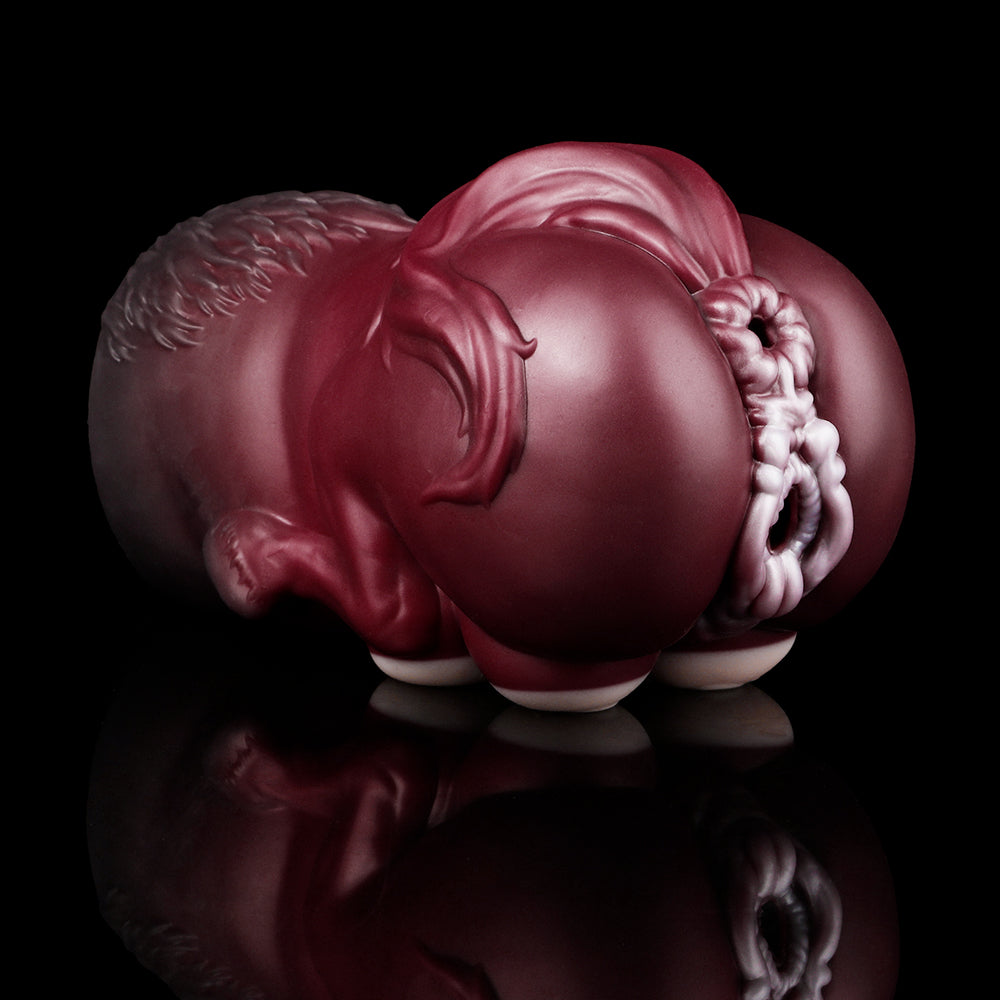 Scharlachrotes Pferdemädchen Male Masturbator – Dual-Channel Anime Toy