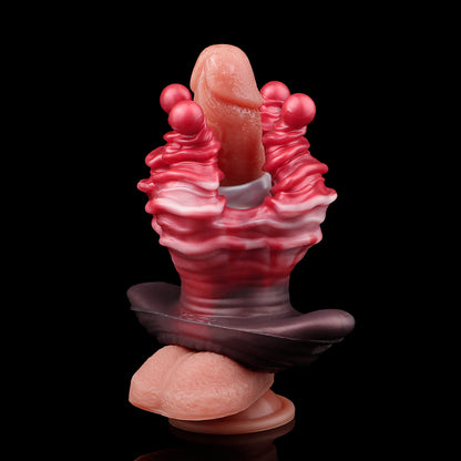Oktopus-Tentakel Analplug mit Innenkanal – Harness-kompatibles Unisex Fantasy Toy