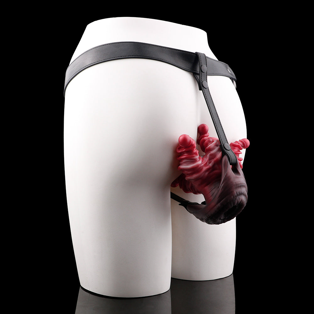 Oktopus-Tentakel Analplug mit Innenkanal – Harness-kompatibles Unisex Fantasy Toy