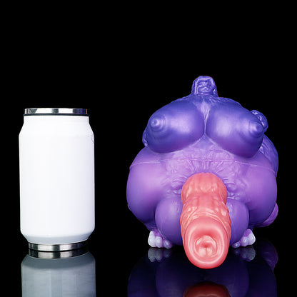 Wolkenlila Futa-Wolfsdämon Male Masturbator – 2-in-1 Anime Toy Unisex für Solo- & Paar-Play