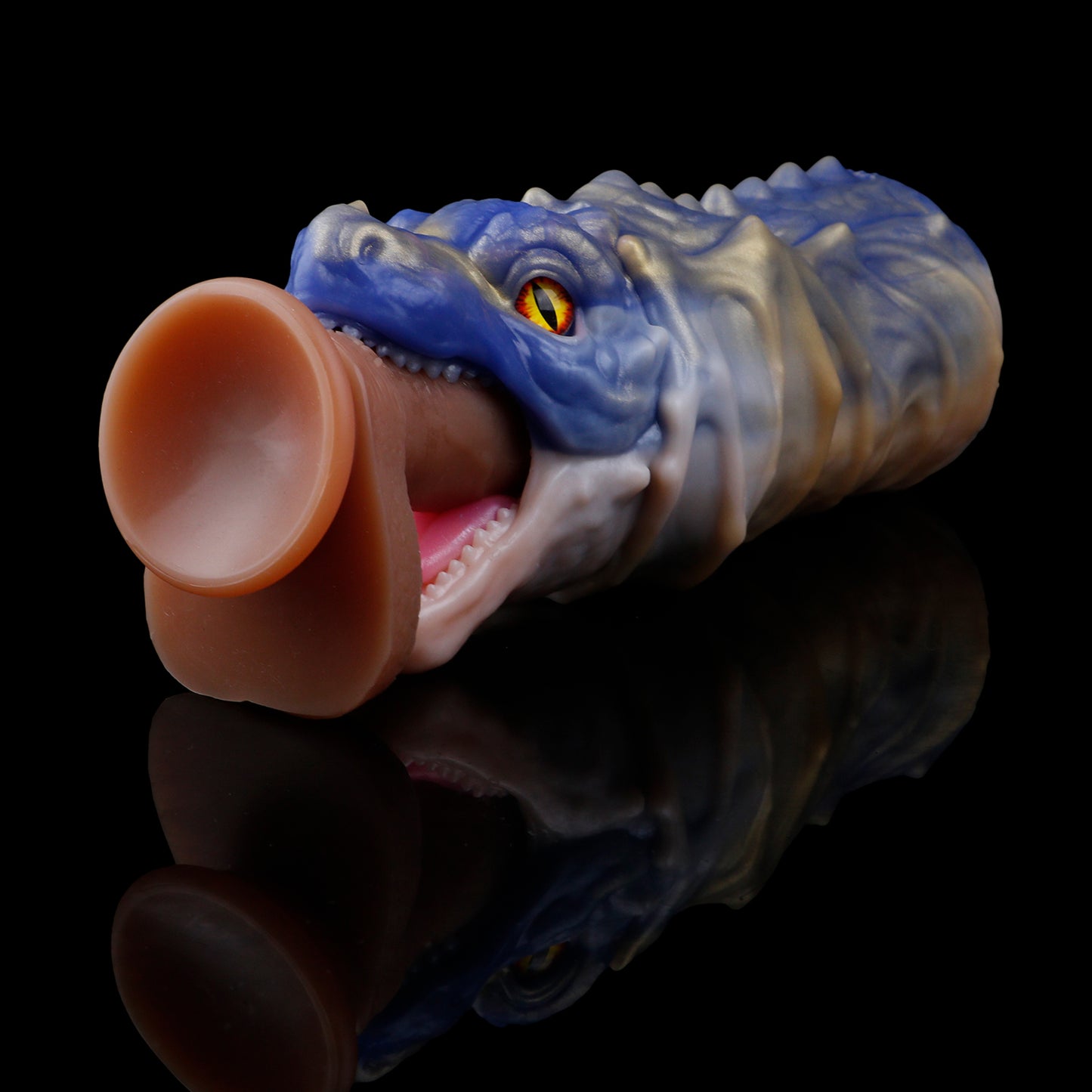 Dragon's Mouth Masturbator – Premium Monster Stroker made of Platinum Silicone for Wild Orgasms