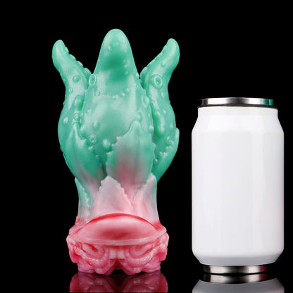Mystische 2-in-1 Pocket Pussy & Butt Plug mit Pflanzen-Tentakel Design – Tragbarer Silikon Körpergurt für besondere Erlebnisse