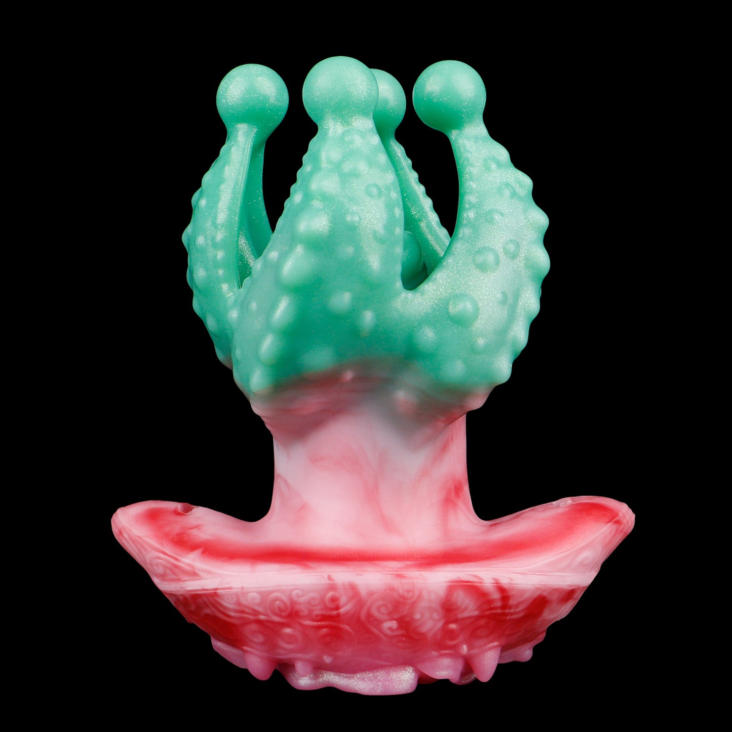 Exklusives 2-in-1 Alien-Pflanzen Toy: Tragbarer Tentakel Butt Plug & strukturierte Pocket Pussy für interaktive Fantasy-Spiele