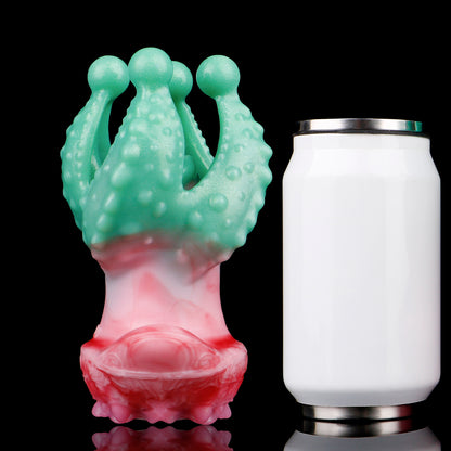Exklusives 2-in-1 Alien-Pflanzen Toy: Tragbarer Tentakel Butt Plug & strukturierte Pocket Pussy für interaktive Fantasy-Spiele