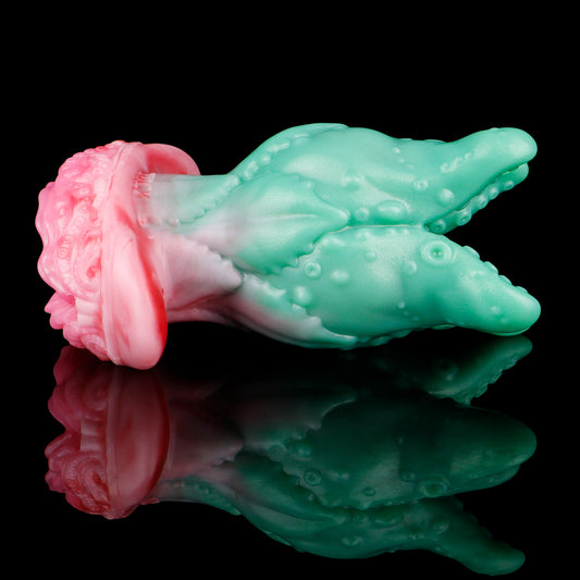 Mystische 2-in-1 Pocket Pussy & Butt Plug mit Pflanzen-Tentakel Design – Tragbarer Silikon Körpergurt für besondere Erlebnisse
