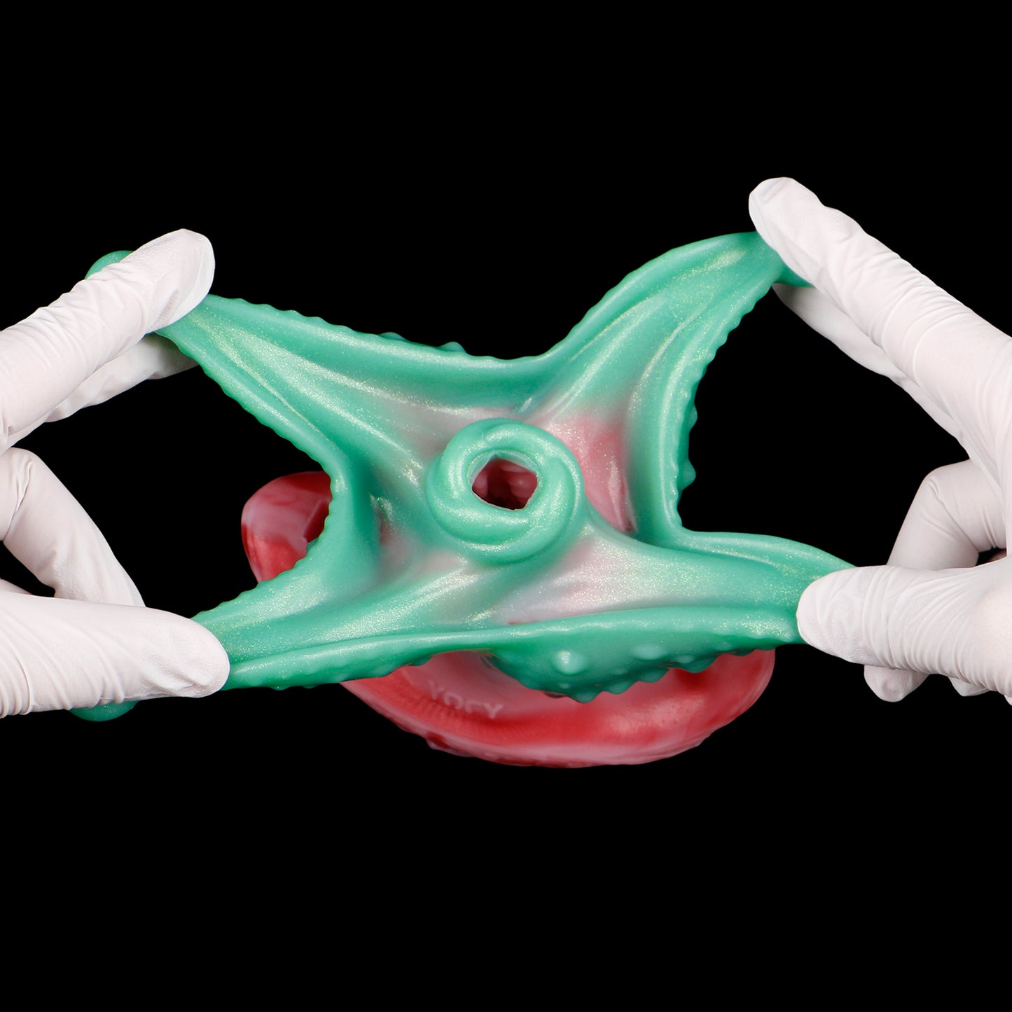 Exklusives 2-in-1 Alien-Pflanzen Toy: Tragbarer Tentakel Butt Plug & strukturierte Pocket Pussy für interaktive Fantasy-Spiele