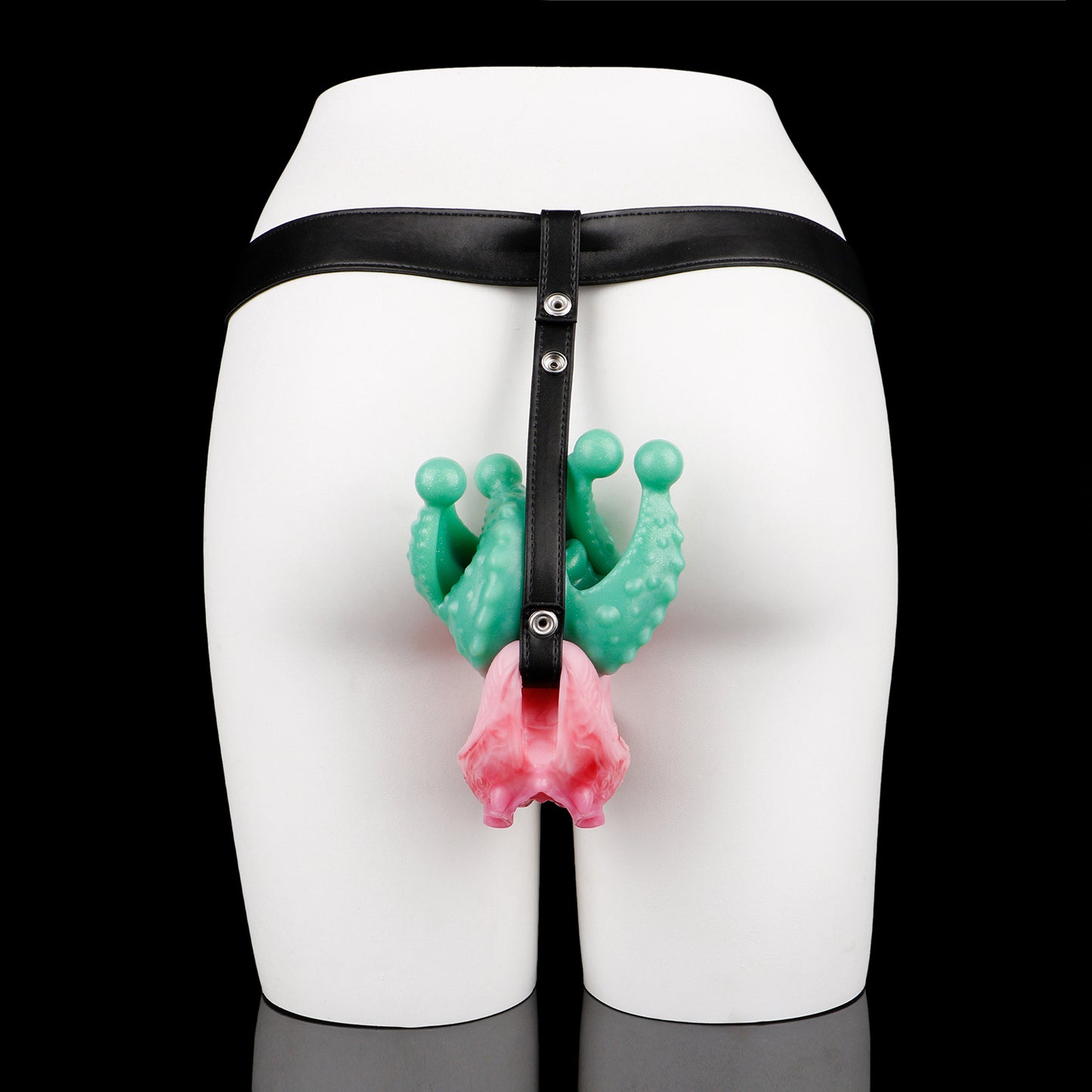 Exklusives 2-in-1 Alien-Pflanzen Toy: Tragbarer Tentakel Butt Plug & strukturierte Pocket Pussy für interaktive Fantasy-Spiele