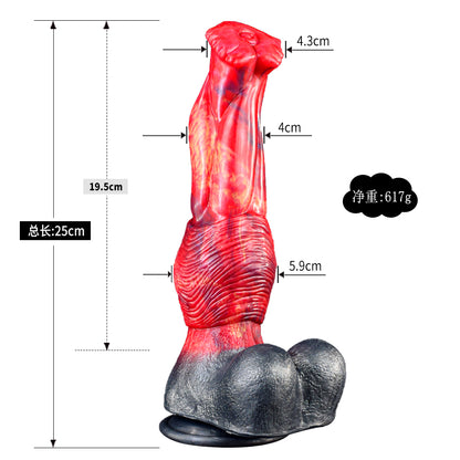 High-Quality Silicone Horse Dildo – For Intense Fantasy and Solo Experiences