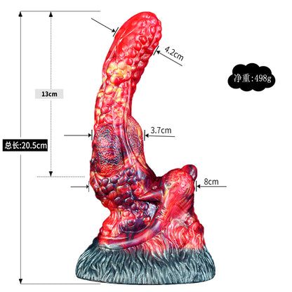 Black Monster Base Dildo – Intense G-Spot Stimulation and Fantasy Monster Toys Love