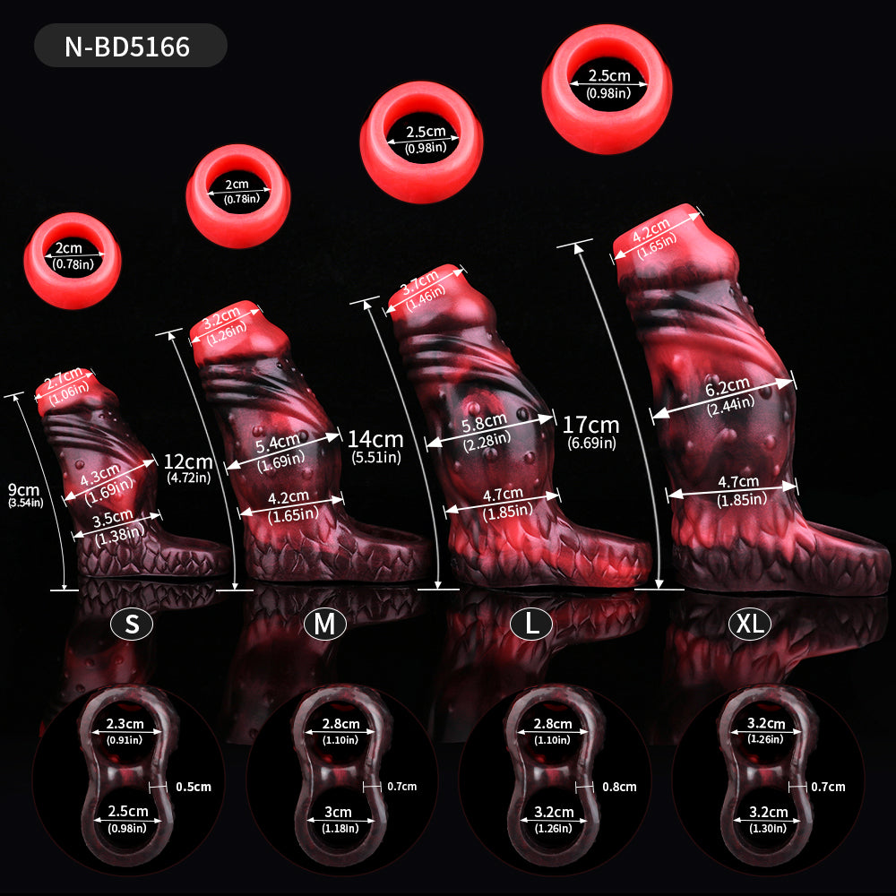 Anatomical Penis Sleeve – Vacuum-Fit & Vein-Muscle-Flow Relief