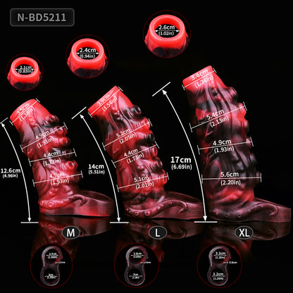 Penis Sleeve with Vacuum Suction Cup – Fetish Penis Sleeve for Small Anatomies | SilikonLust