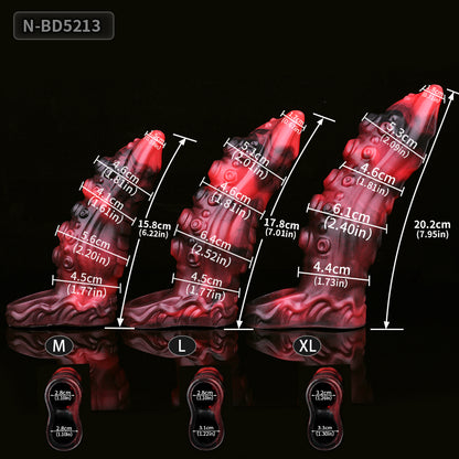 Penis Sleeve Double Set - Tentacle & Spiral Ring | SilikonLust Fetish