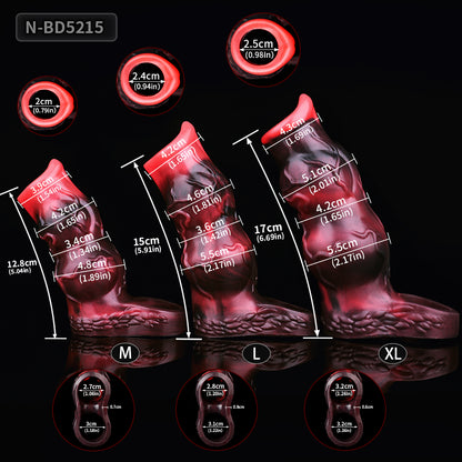 Penis Sleeve Lava Flow – Negative Pressure Inner Wall & Enlargement M/L/XL | SilikonLust
