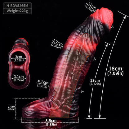 Penis Sleeve with Vibration – Ultra-Realistic with 3D Veins & Remote Control