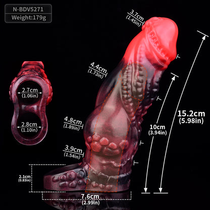 Reptile Penis Sleeve – Scaly Armor for noticeable Penis Enlargement