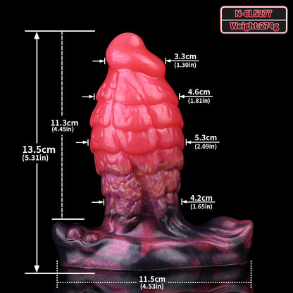 Dragon Scale Anal Plug – Tiered Stepped Design Plug mit Drachenschuppen-Stufenstruktur für Progressives Dehnungserlebnis