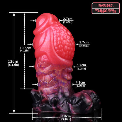 Turtle Shell Silikon Butt Plug – Carapace Anal Plug mit Schildkrötenpanzer-Textur
