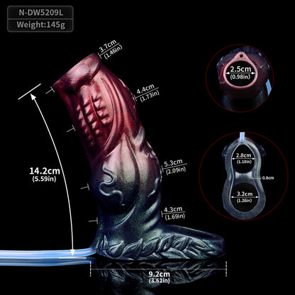 Ejaculating Fantasy Silikon Penis Sleeve – Cum Spray Sleeve mit Spritz-Funktion | SilikonLust