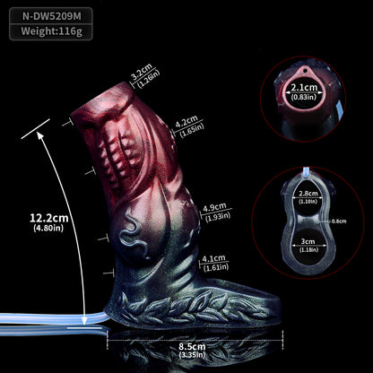 Ejaculating Fantasy Silikon Penis Sleeve – Cum Spray Sleeve mit Spritz-Funktion | SilikonLust