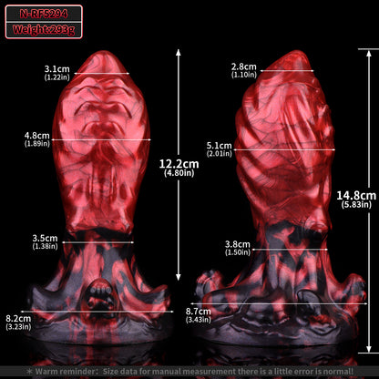 Capsule Dildo – Oval Bulbous Butt Plug für maximale Fülle | SilikonLust