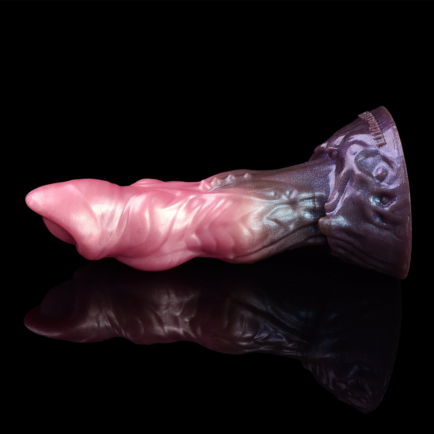 Biomorphic Fantasy Dildo with Suction Cup [Dual-Layer Silicone for Hands-Free Solo Shower Sex]