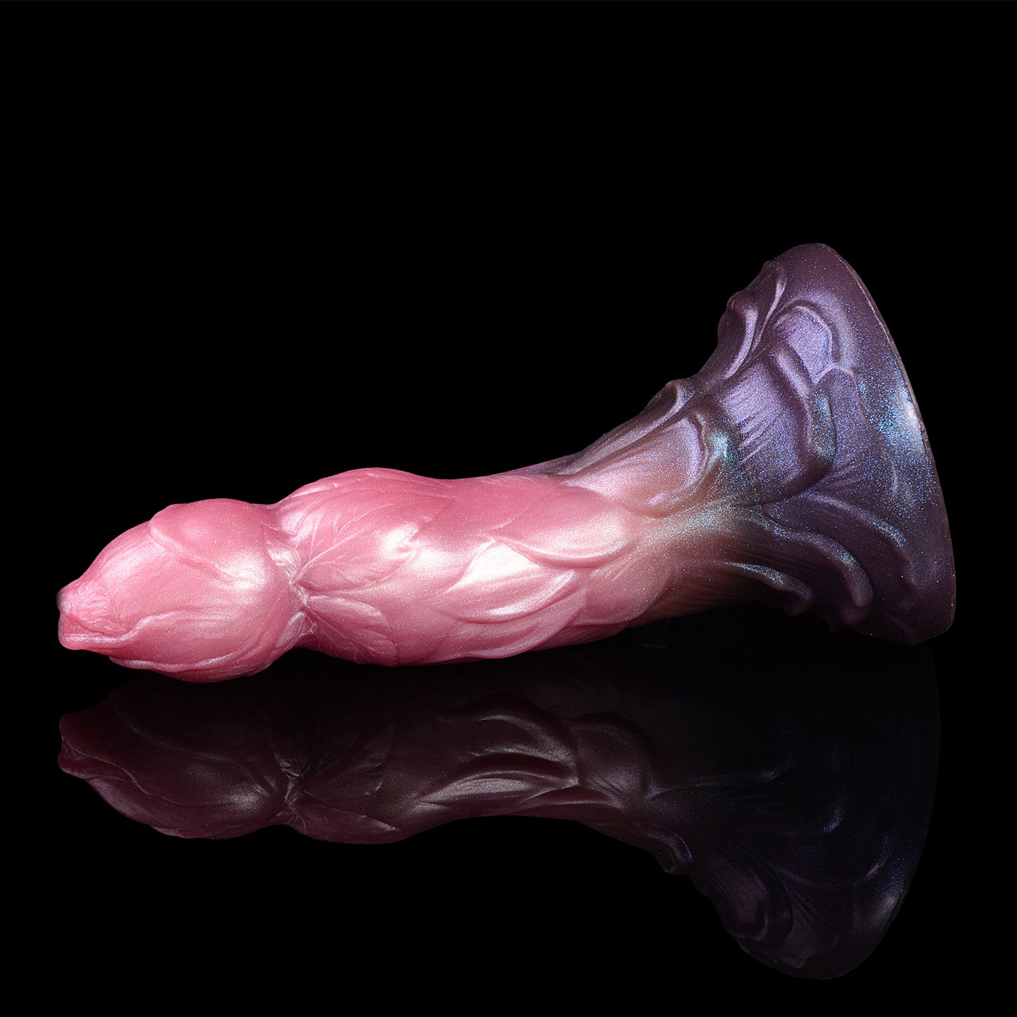 "XENO-BLOSSOM" Fantasy Dildo – Premium Dual-Layer Silicone with Strong Suction Cup for Intense Solo Masturbation