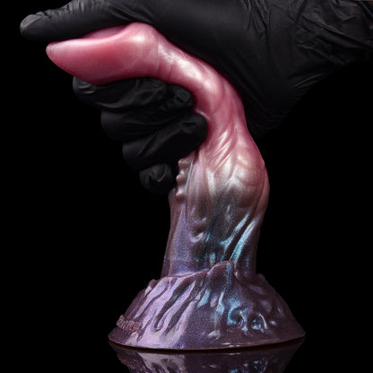 Biomorphic Fantasy Dildo with Suction Cup [Dual-Layer Silicone for Hands-Free Solo Shower Sex]