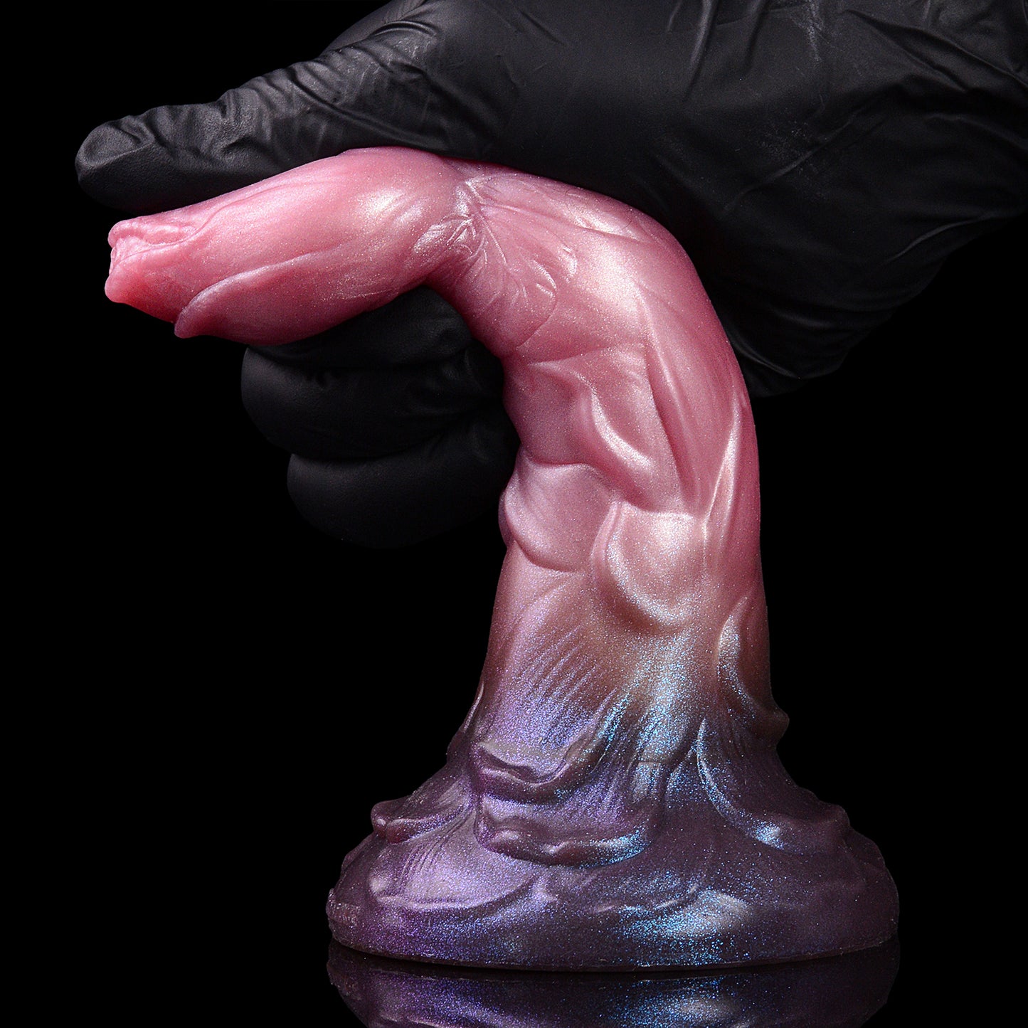 "XENO-BLOSSOM" Fantasy Dildo – Premium Dual-Layer Silicone with Strong Suction Cup for Intense Solo Masturbation