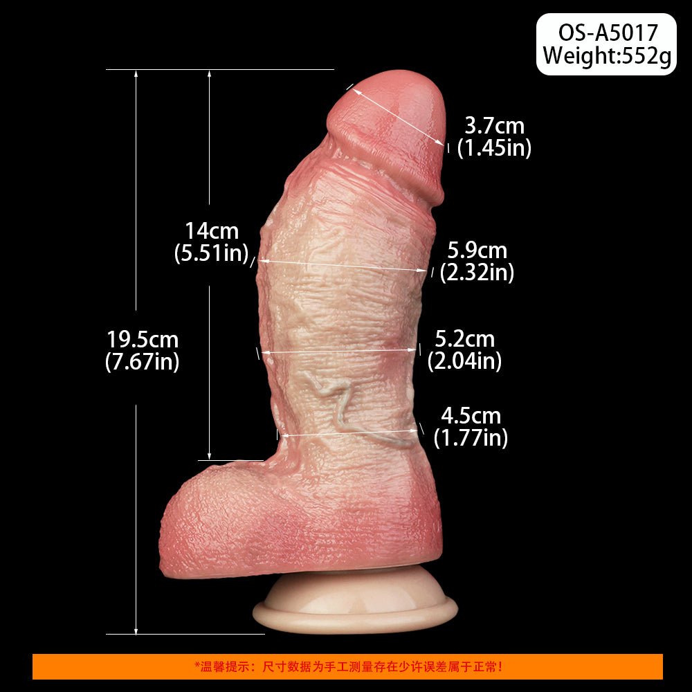 Premium Platin-Silikon Dildo mit Dual-Density – Dein Luxus-Toy für sinnliche Nächte