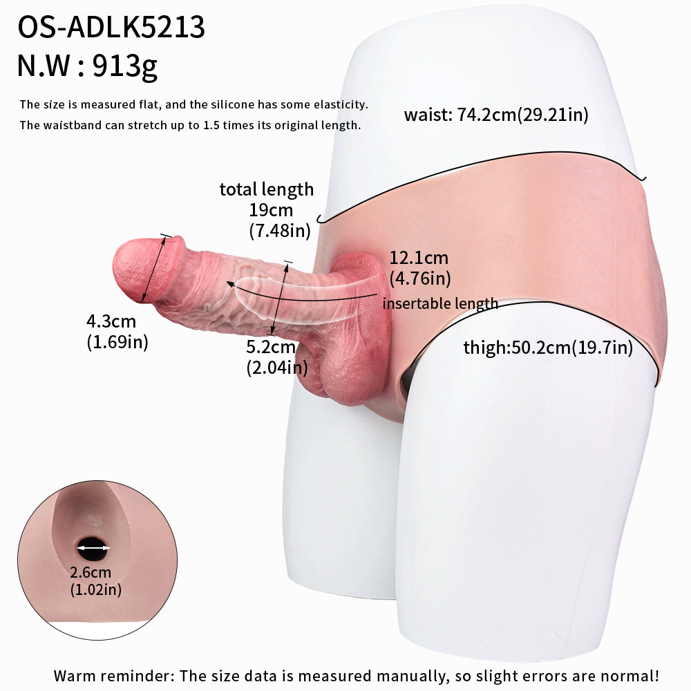 Stufenweise Tiered Expansion Penis Sleeve | Platinum Silicone Stepwise Bulge Strap-On mit Großdurchmesser