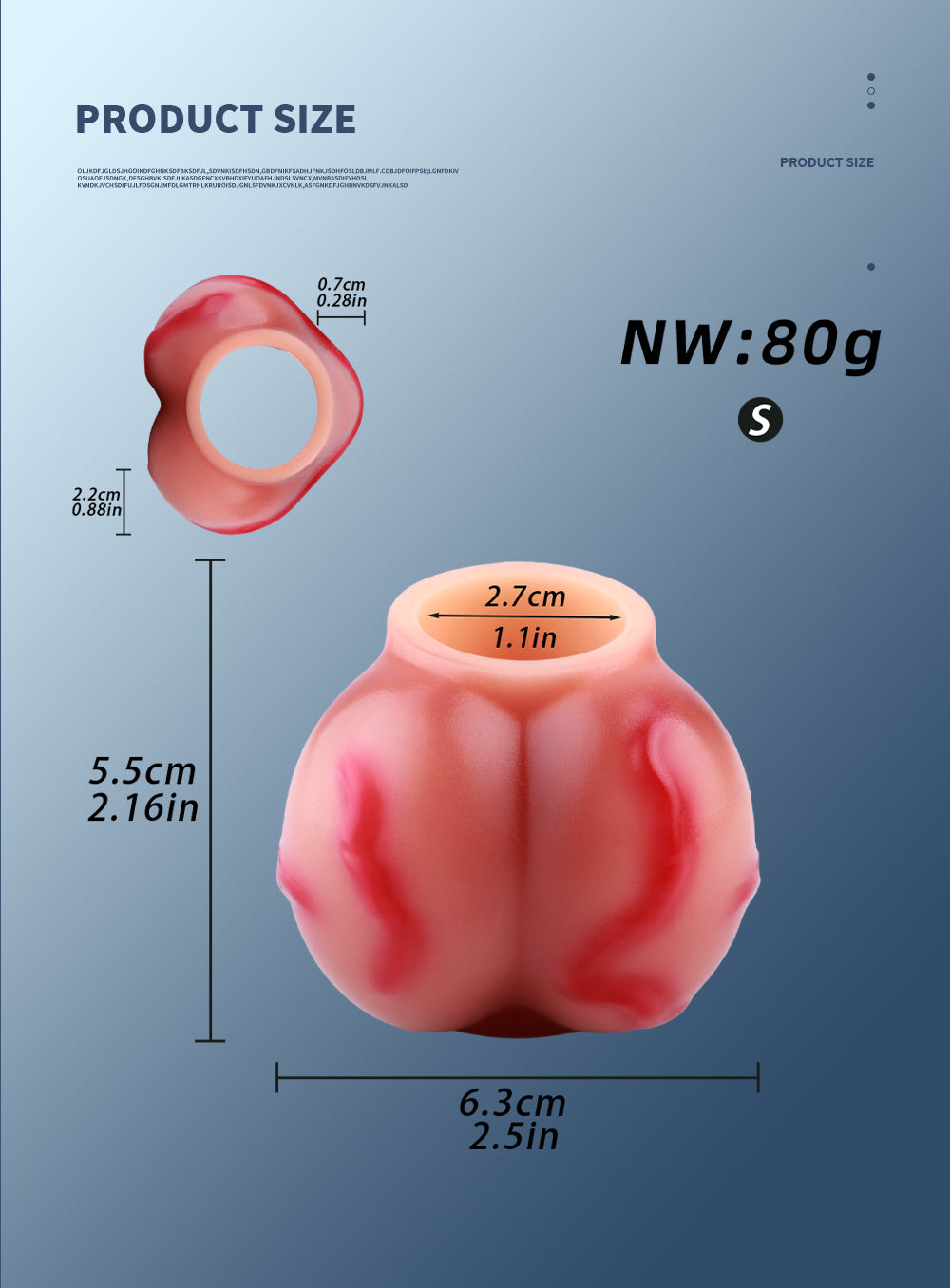 Knot Sleeve Platinum Silicone – Organische Knotenstruktur, Tiefenfärbung & Doppelter Eingang | SilikonLust