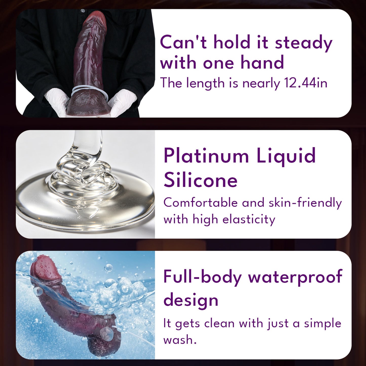 BBC Dildo – Realistisch & Spritzend | Doppelschicht Platin-Silikon | SilikonLust