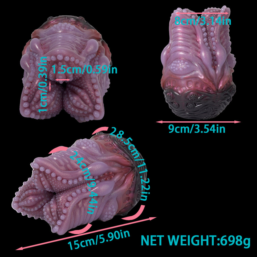 Nebula Spore – Kompakter Alien Masturbator aus Platin-Silikon