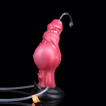 Creature Dildo Scale Pattern – Inflatable Knot & Squirt | SilikonLust
