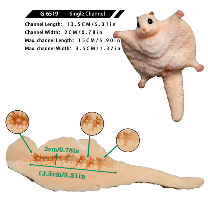 Playful Flying Squirrel Silicone Pocket Pussy – Kawaii Stroker Toy with Tight Pussy for Intense Contrast Experiences
