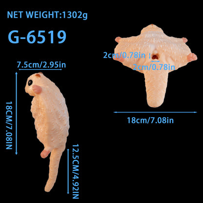 Playful Flying Squirrel Silicone Pocket Pussy – Kawaii Stroker Toy with Tight Pussy for Intense Contrast Experiences