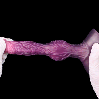 Fantasy Dildo Aufblasbar – Tentakel-Textur & Druckpumpen-Passform | SilikonLust