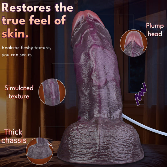 BBC Dildo – Realistisch & Spritzend | Platin-Silikon Riesendildo