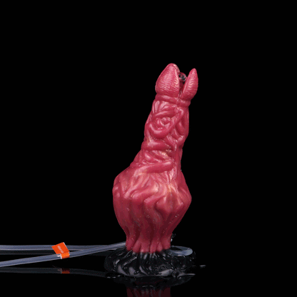 Fantasy Dildo Fork Tip – Inflatable, Squirt & Muscle Bundle Texture | SiliconeLust
