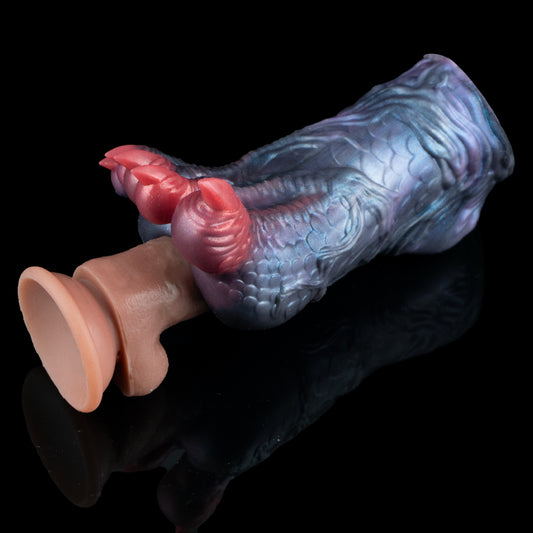 Drachenklaue & Tief Strukturiert Pocket Pussy – Fantasy Male Masturbator mit Drachenschuppen-Hülle