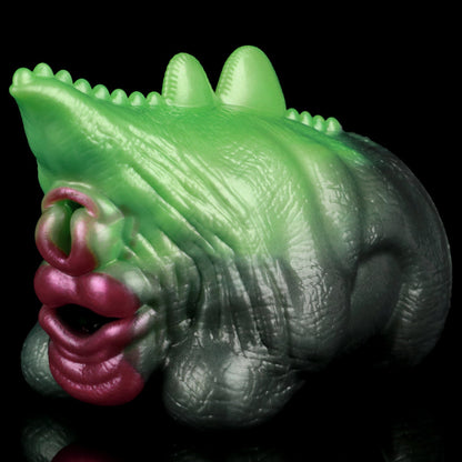 Eidechsen Torso Pocket Pussy Sexpuppe – Platin-Silikon Fantasy Riding Doll | Hands-Free